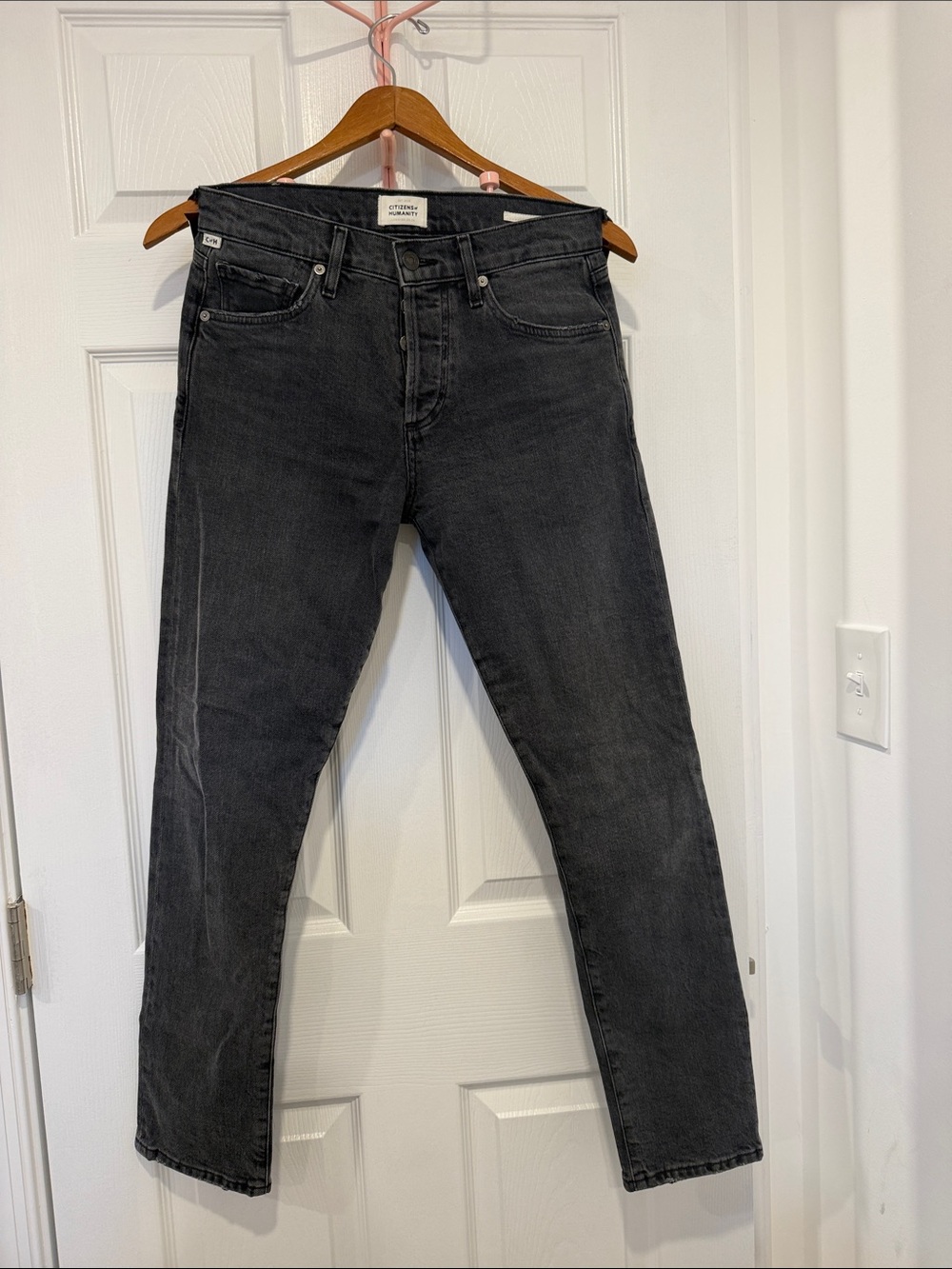 Citizens of Humanity Emerson Slim Boyfriend Jeans: size 24